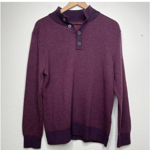 UNTUCKit Merino Wool Longsleeve Luxury Sweater - Picture 1 of 10